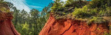 Visite du Colorado Provençal