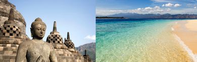 Viaggi in Indonesia per ricaricarsi nella tranquillità di spiagge da sogno.